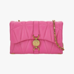 Bag Kleio In Quilted Lamb Leather - Dragon Fruit-Versace Gold
