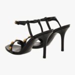 Medusa Lock Sandal In Lamb Leather