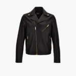 Blouson Leather In Leather - Black