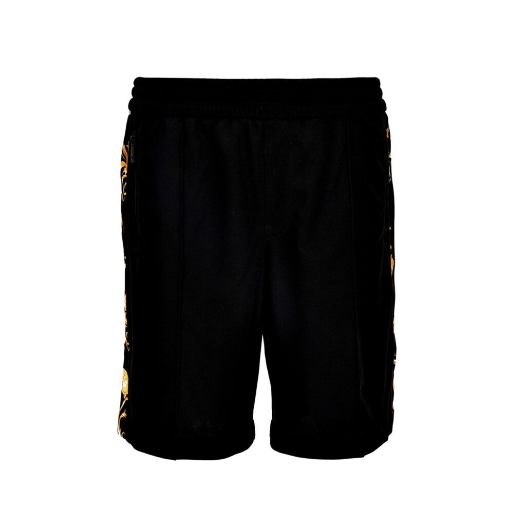 Sweatpant In Compact Techno Jersey Fabrics-Medusa Leafy Print