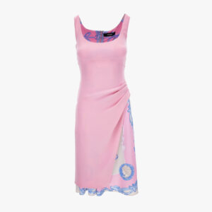 Dress In Responsible Matt Enver Satin - Pink