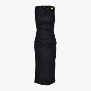 Dress In Responsible Vicose Liquid Jersey - Black