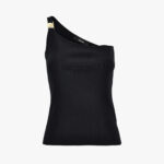 Knit Top In Essential Stretch Viscose - Black
