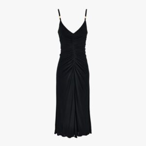Dress In Responsible Vicose Liquid Jersey - Black