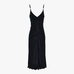 Dress In Responsible Vicose Liquid Jersey - Black
