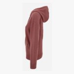 Knit Sweater In Wool Cashmere Medusa Towel Stitch - Strawberry Jam
