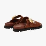 La Medusa Sandal In Suede-Enamel Hw