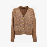 Knit Sweater In Mouline' Wool Cashmere Icons - Brown
