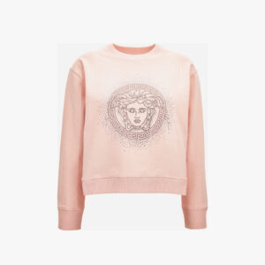 Sweatshirt In Sweatshirt-Medusa Hotfix - Rose