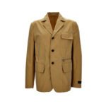 Informal Jacket In Lightweight Gabardine Fabric
