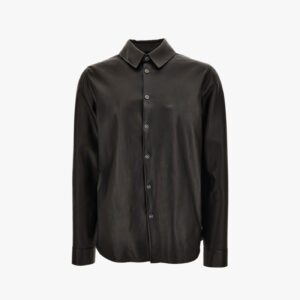 Reversible Blouson Leather In Solid Leather-Barocco'92 Print Techn.Fabric- Versace Embossing