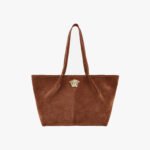 Tote In Calf Leather - Rust-Versace Gold
