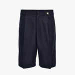 Informal Pant In Cotton Twill Fabric - Blue