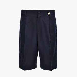 Informal Pant In Cotton Twill Fabric - Blue