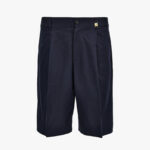 Informal Pant In Cotton Twill Fabric - Blue