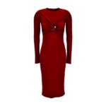 Dress In Responsible Vicose Liquid Jersey
