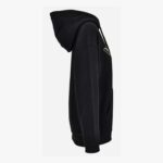 Sweatshirt In Sweatshirt Versace Milano Print - Black-Violet-Yellow