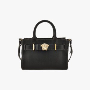 La Medusa Small Tote In Grainy Calf Leather