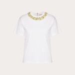 Partial Embroidery – Bianco