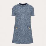 Tweed – Blu denim/azzurro/bianco