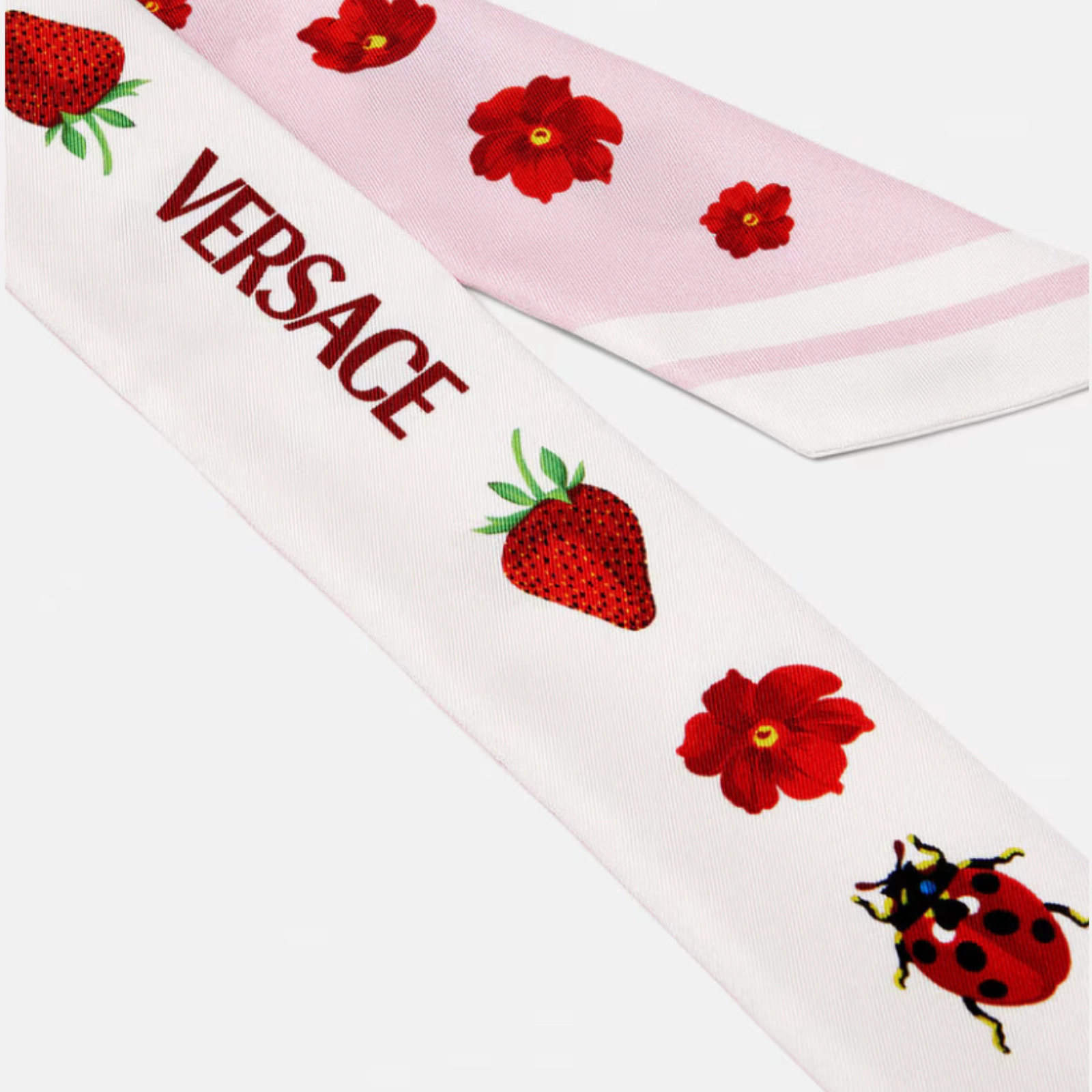 BANDEAUX 5X86 SILK TWILL ST. STRAWBERRY GARDEN - Obrázek 2