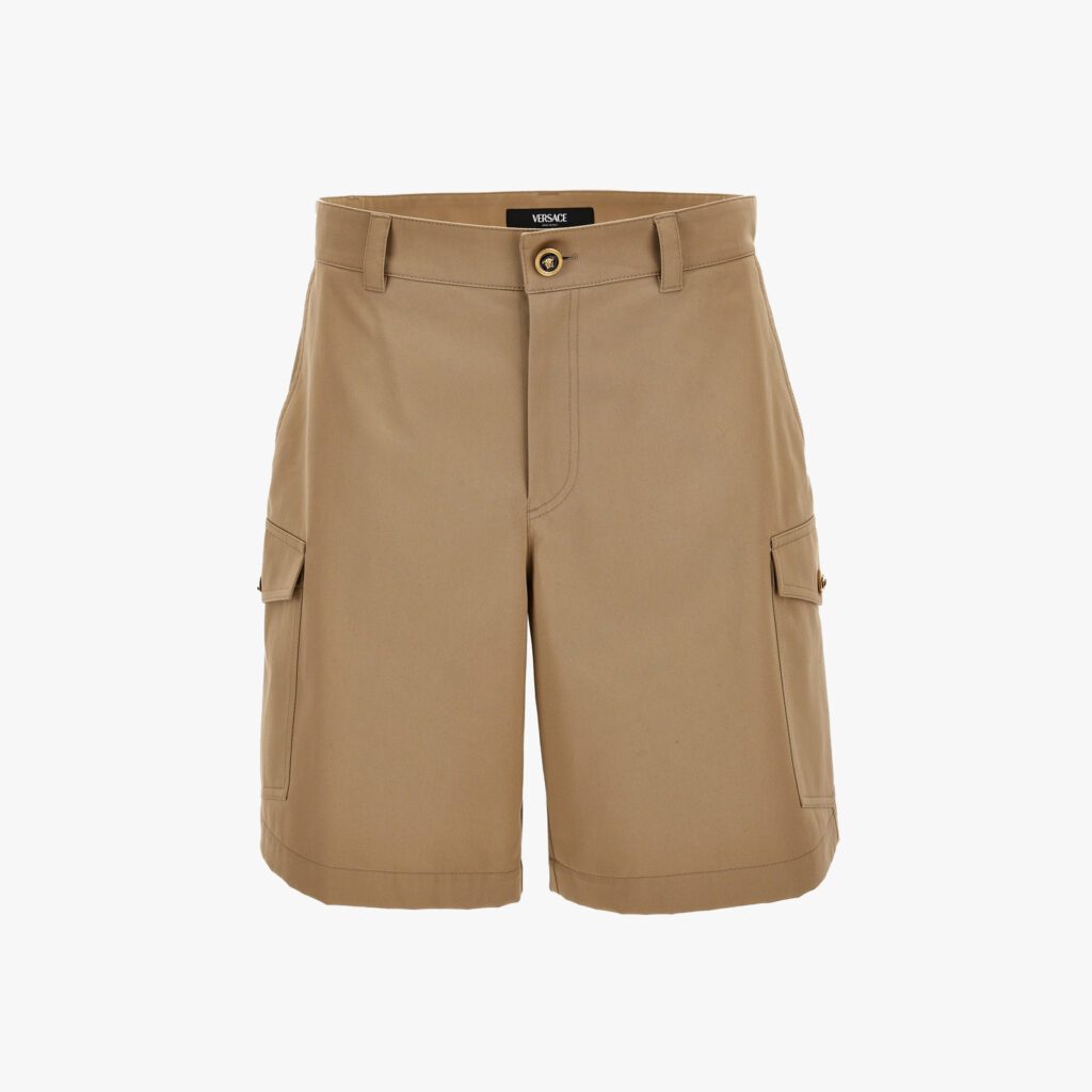 In Gabardine Cotton Fabric - Beige