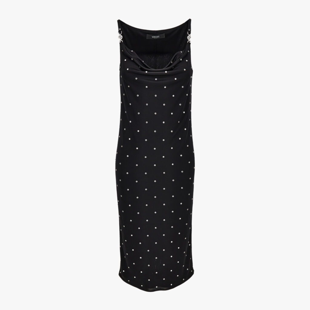 Dress In Responsible Vicose Liquid Jersey - Black