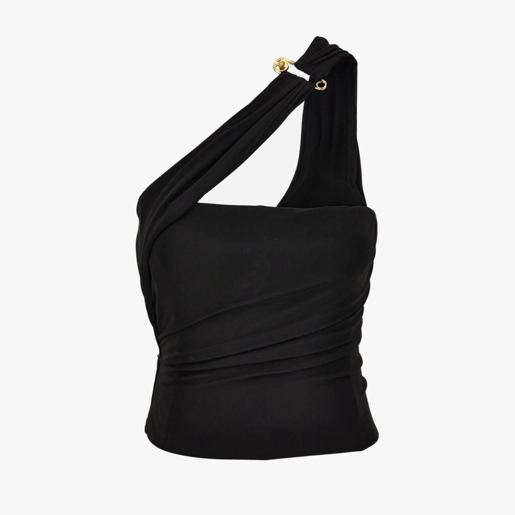 Bra In Responsible Stretch Crepe Jersey - Black