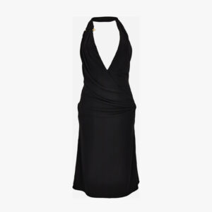 Dress In Responsible Stretch Crepe Jersey - Black