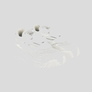 Sneaker In Calf Leather - White