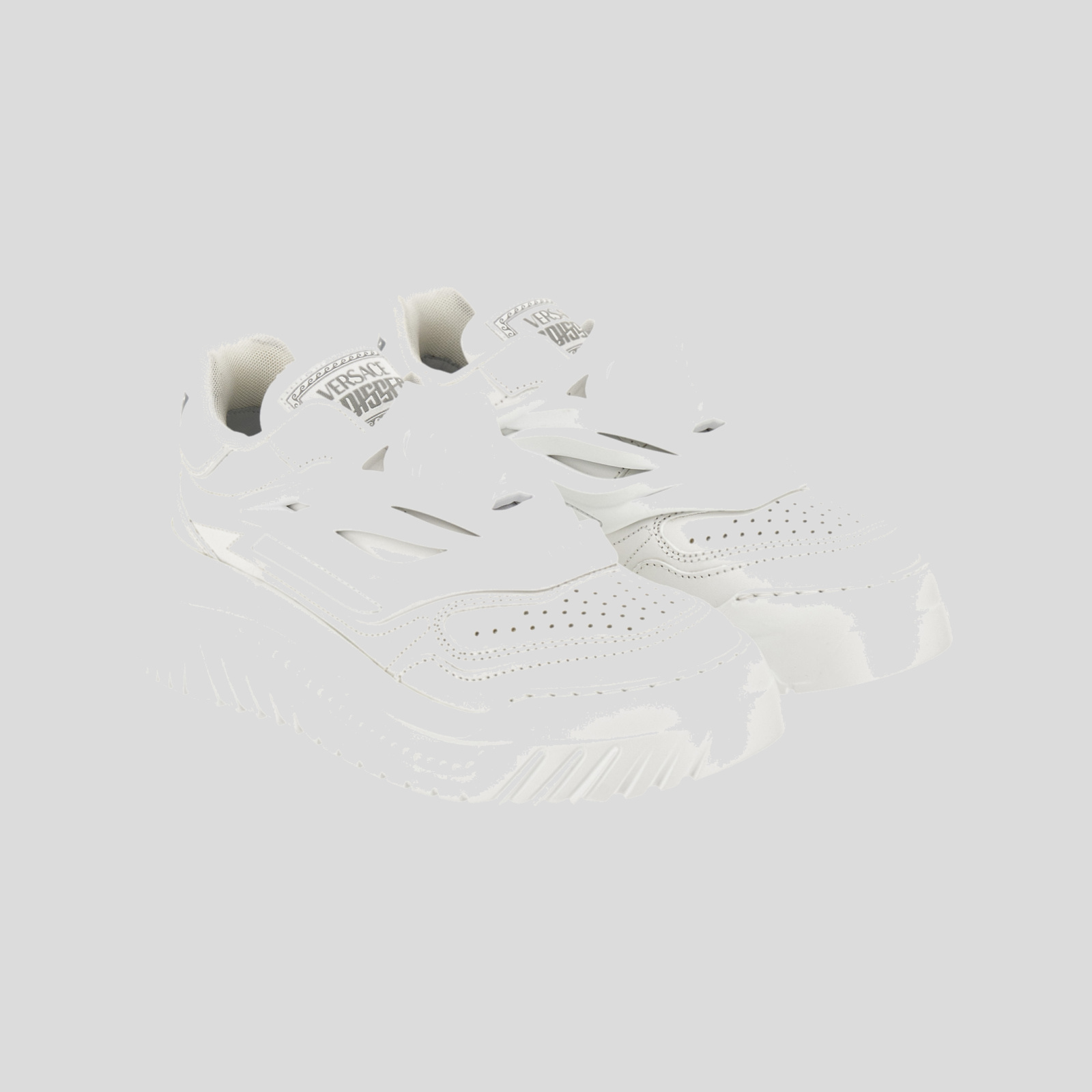 Sneaker In Calf Leather - White Sneaker In Calf Leather - White