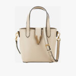 Bag In Calf Leather - Ice-Versace Gold