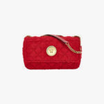 Bag In Fabric - Lipstick Red-Versace Gold