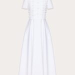 Partial Embroidery – Bianco