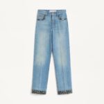 Solid – Medium blue denim