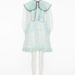 Papier Floral – Dirty sage multicolor