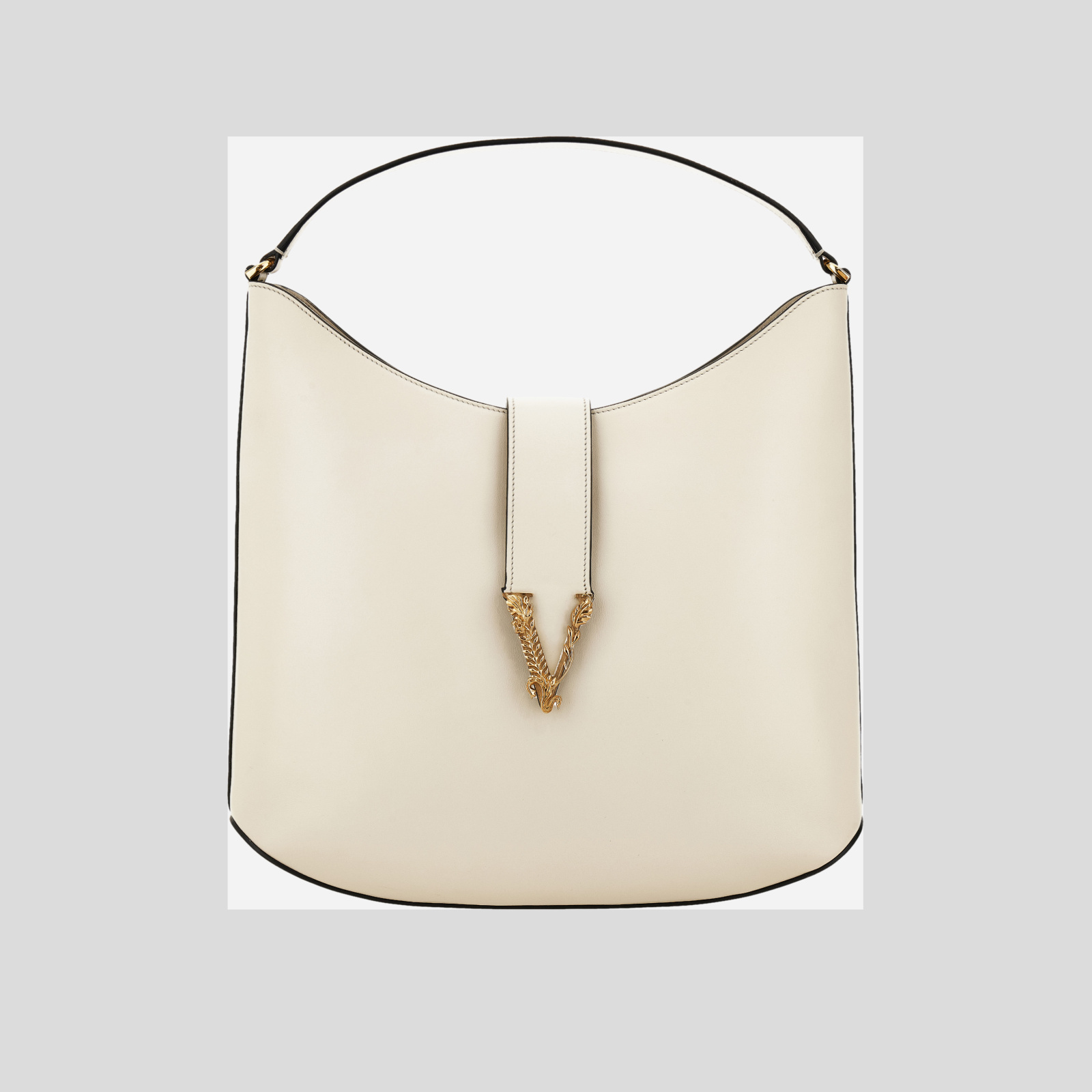 Bag In Calf Leather - Ice-Versace Gold Bag In Calf Leather - Ice-Versace Gold