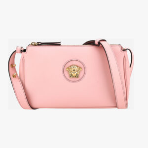 Bag In Calf Leather - Pink-Versace Gold