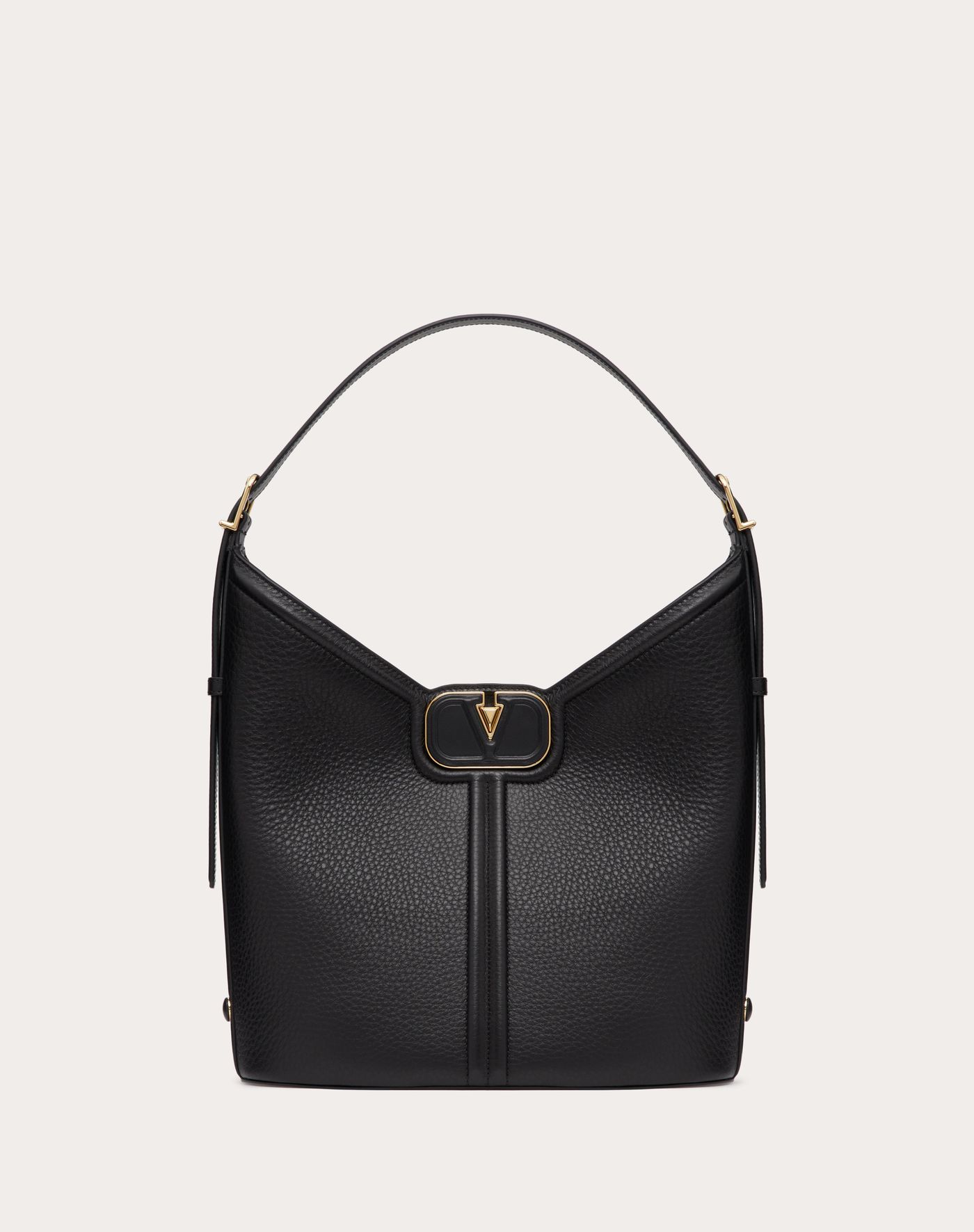 4W2B0N14LFN0NO-1 Leather Vlogo – Nero - imagine 1