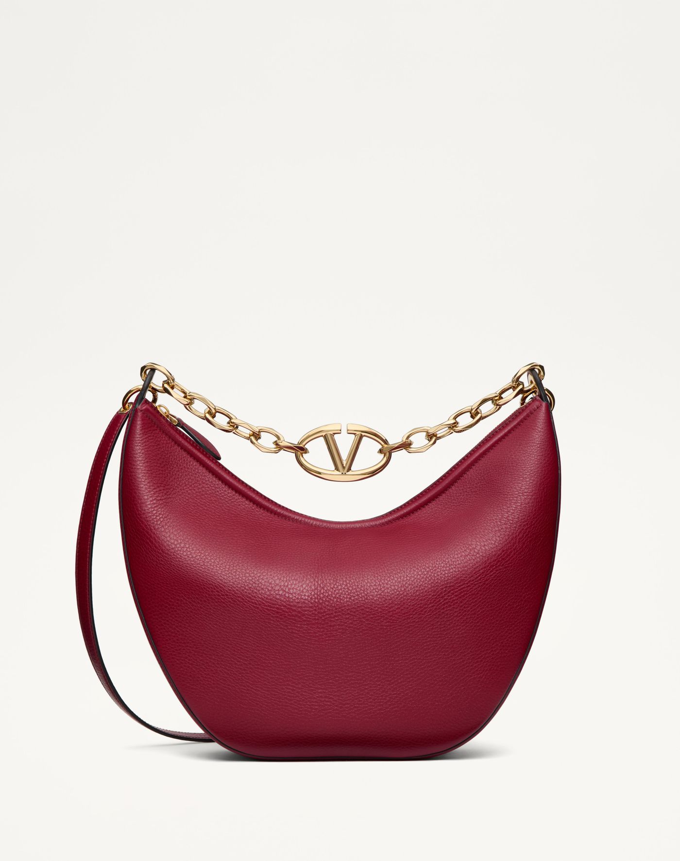 5W2B0N59JDKY9Q-1 Vlogo Moon Bag – Deep scarlet - Obrázek 1