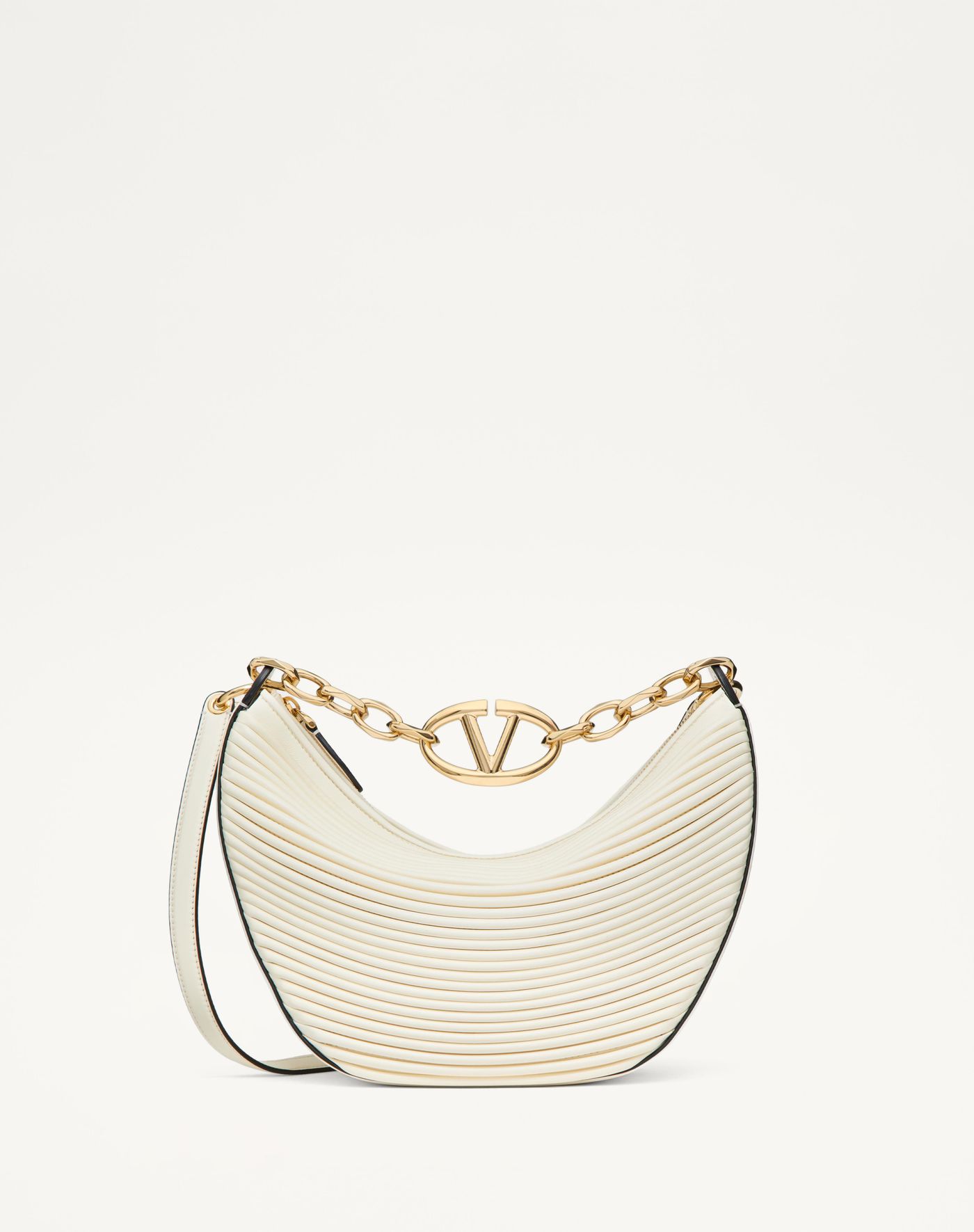 5W2B0Q42IPQ098-1 Vlogo Moon Bag – Ivory – Obrázok 1