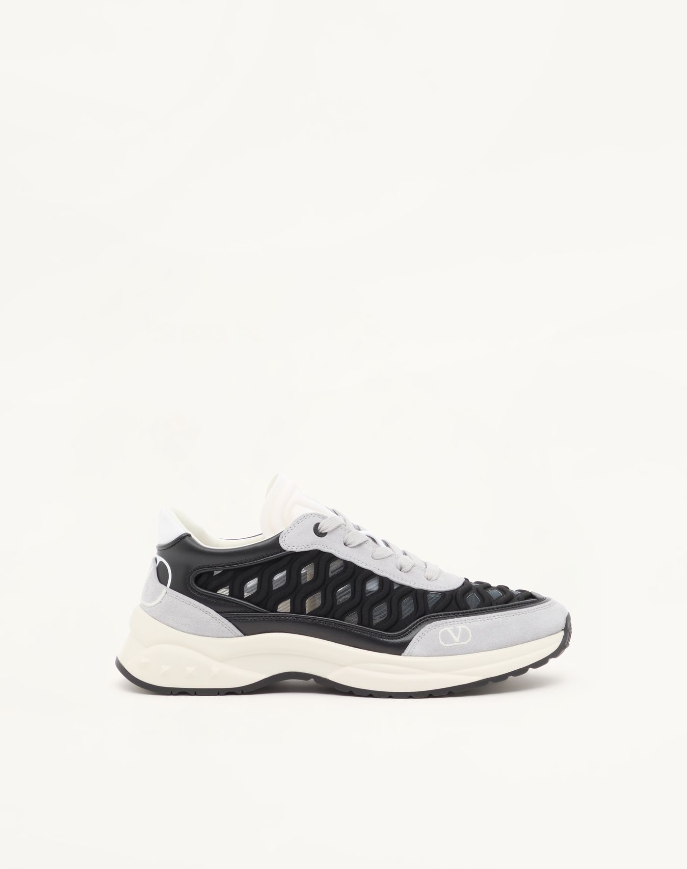 5W5S0EA5SUU0N2-1 Ready Go Runner – Bianco/nero/pastel grey - Image 1
