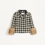 Tweed – Avorio/nero