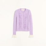 Solid Knit – Soft wisteria/avorio